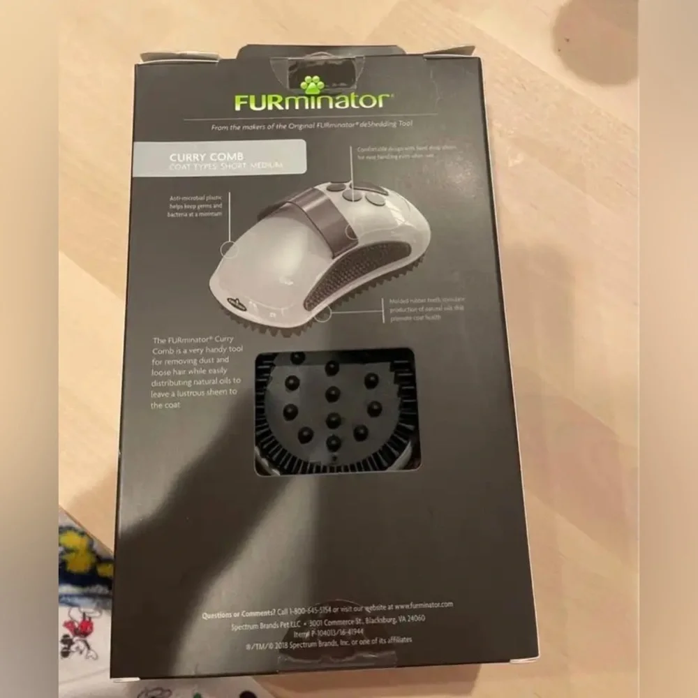 Furminator Curry Comb